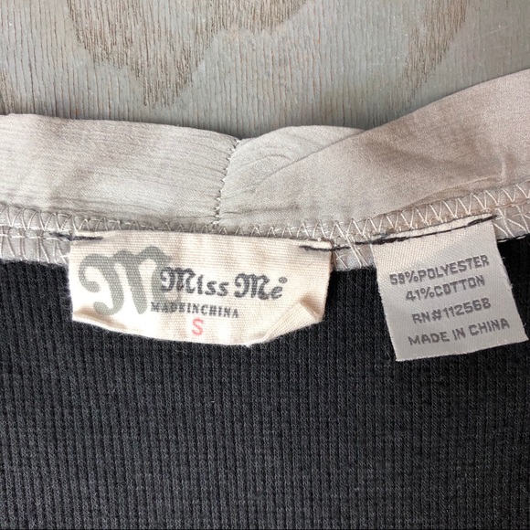 Miss Me long cardigan with V-neck - Picture 5 of 6